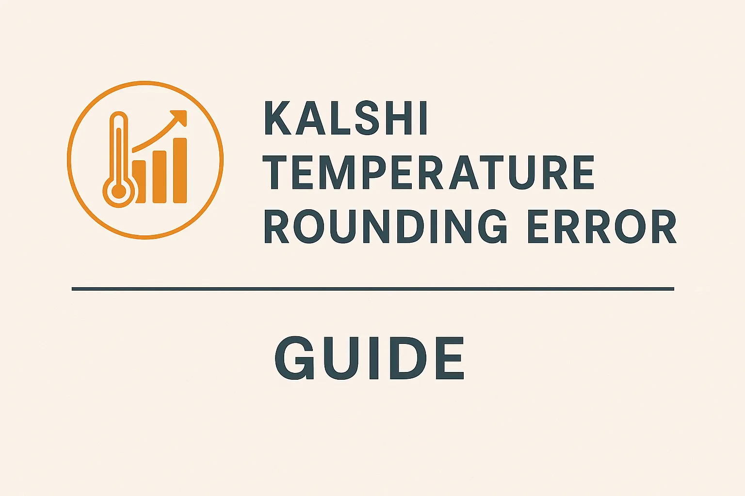 Everything you need to know about Kalshi climate market rounding