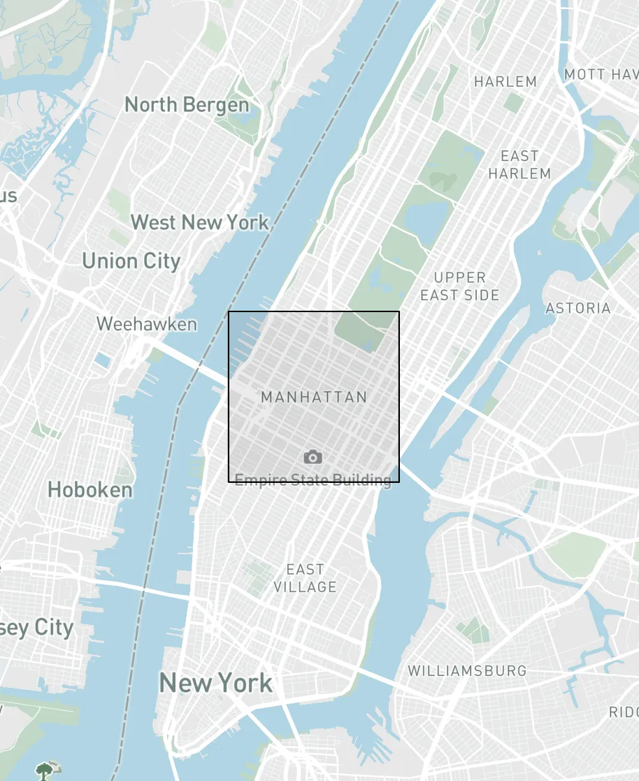 3km forecast grid over New York City