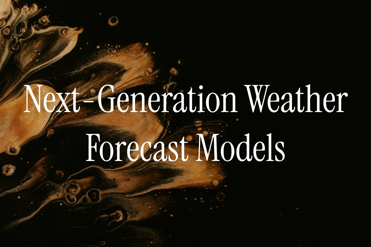 Next-Generation Weather Forecast Models